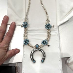 Carolyn Pollack Squash Blossom Necklace